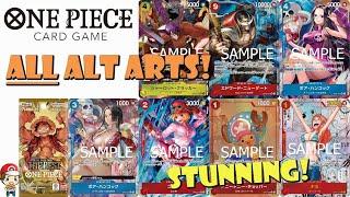 ALL the Amazing Alt Arts from PRB-01 Revealed! These are Ridiculous! (One Piece TCG News)