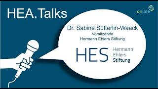 HEA.Talks mit Dr. Sabine Sütterlin-Waack zum Ministerialbetrieb unter Covid und Politischer Bildung