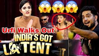 Urfi Javed Walks Out  - INDIA'S GOT LATENT | Samay Raina, KR$NA, Farah Khan & Tanmay Bhat