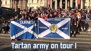 Tartan Army on Tour part 1 (England - Scotland)