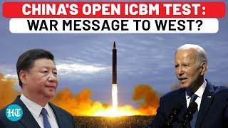 China's First-In-40-Years Missile Test A Pre-War Message To West? | ICBM | USA | Taiwan