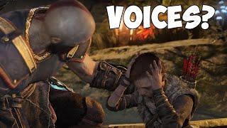 God of War Realm of light and... voices?!