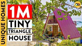 This Tiny Triangle House in Bulacan Is Worth 1M Including Lot | Unique Homes