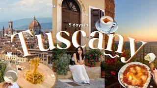 ITALY TRAVEL VLOG : traveling to tuscany: florence, siena, wine tasting and more!