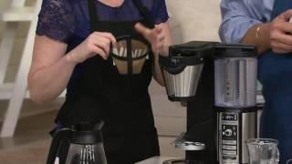 Ninja Coffee Bar Auto-iQ Coffee Maker w/ Glass Carafe & Recipe Book on QVC