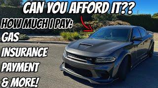 Can You Afford A Dodge Charger 392 Scat Pack | How Much I Pay A Month, Insurance, Gas & More!