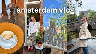 Amsterdam vlog | traveling to amsterdam alone