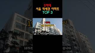 5억대 서울 역세권 아파트 TOP3