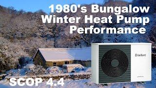 1980's Solid Fuel Bungalow to Heat Pump Winter Performance Update