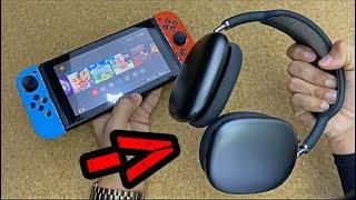 HOW to Connect Airpods MAX to Nintendo Switch V1 & V2!! [2021]