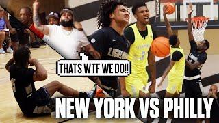 NEW YORK vs PHILLY Gets HEATED at Peach Jam!! NH Lightning & Team Final GO at Each OTHERS NECKS