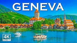 Geneva 4K UHD  - Breathtaking Views of Switzerland’s Lakes, Mountains & City Landmarks