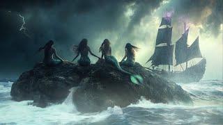 ‍️ Mermaid Siren’s Warning | Fantasy Music & Stormy Sea | Relax, Meditate, Dream | 6 Hrs