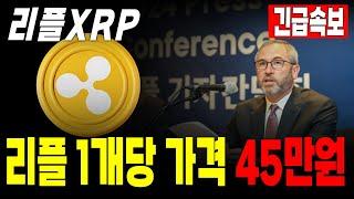 [리플 전망] 리플 1개당 가격 45만원 미친 시나리오 #긴급속보 #리플 #XRP #SEC #리플소송 #코인의대가 #갈링하우스 #RLUSD #리플스테이블코인