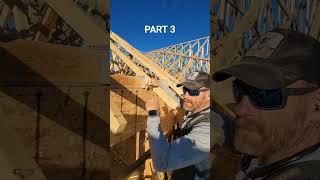 How to cut tails the right way. #framinglife #carpenters #constructionlife #framing #diyhomebuild