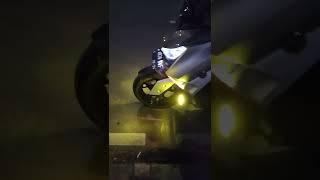 pemasangan lampu vinyx 4 mata pada motor x.max