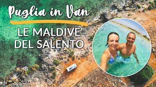 MALDIVE del SALENTO | Il mare più bello della PUGLIA è qui!️ Giro d'Italia in van