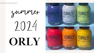 ORLY "Cloud Scape" Summer 2024 Collection | Swatches & Review