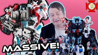 TRANSFORMERS DEFENSOR Demon Knight ENLARGED Review