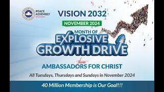 DIGGING DEEP SERVICE || AMBASSADORS FOR CHRIST || 26-11-2024 || #RCCG #PBF