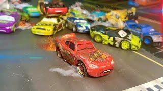 Custom Damaged Piston Cup Racers Collection  & Tutorial