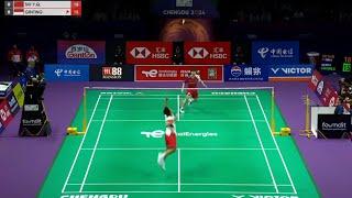 Anthony Sinisuka Ginting vs Shi Yu Qi | THOMAS CUP 2024 | FINAL