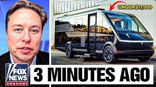 Elon Musk Reveals Tesla 2025 Motorhome for UNDER $17,000