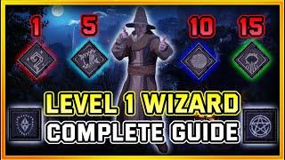 Dark and Darker Level 1 Wizard Complete Beginners Guide | The Best Way to Play the Class