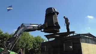 Verplaatsing molen "Het Klein Vermogen" in Schipluiden