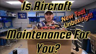 Is Aircraft Maintenance the Right Career for You? | Unboxing Eastwood MIG 180 Welder
