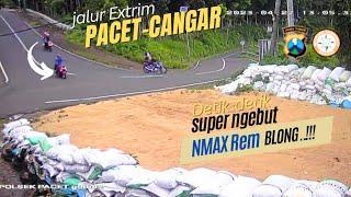 Jalur Extrim,Banyak Motor Matiq Gagal Rem Blong,Pacet-Cangar Mojokerto.
