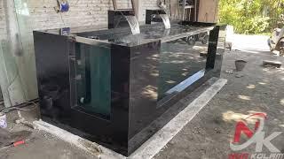 Kolam minimalis portable pesanan kak Rosy kota Pamekasan madura #kolamikan #koipond