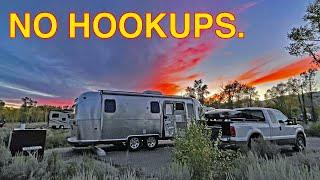 One Week of NO HOOKUP RV Camping