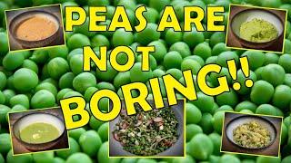 Peas Are NOT Boring! 5 Delicious Pea Recipes