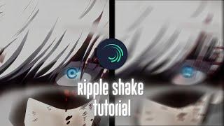 Ripple shake tutorial || Alight motion
