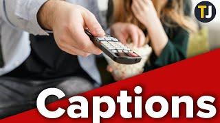 How to Control Closed Captioning on YouTube TV!