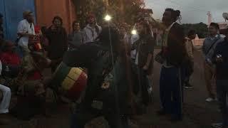 Earl Chinna Smith and his Nyabinghi Orchestra playing to the sunrise for Bob Marley