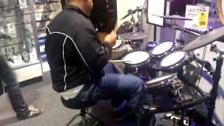 J Hawes Groovin at Guitar Center