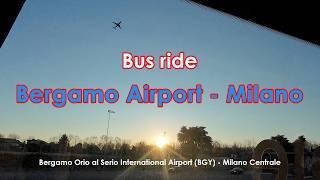 bus bergamo airport milan december