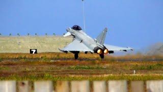 Plane Spotting at RAF Lossiemouth, incl P-8 Poseidon & Typhoons