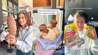 The BEST Ice Cream Recipes and Desserts  | Aesthetic Baking TikTok Compilations