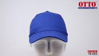 OTTO CAP - Style No. 18-253 6 Panel Low Profile Style Baseball Cap