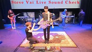 Guitar Virtuoso STEVE VAI Live Sound Check From the Stage at the Robinson PAC in West Virginia