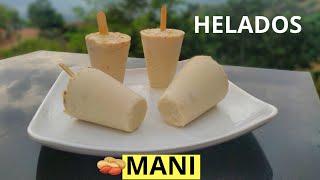 Helados Caseros De Maní - helados para negocio - maní o cacahuate