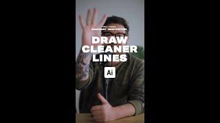 How to draw cleaner lines with the Pencil Tool in Adobe Illustrator ️️️