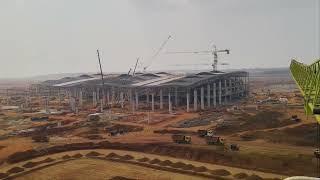 Bhogapuram airport present construction situation #bhogapuramairport #vizagairport #vizag