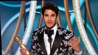 Half-Filipino actor Darren Criss wins the Golden Globe and dedicates it to his Filipino mother