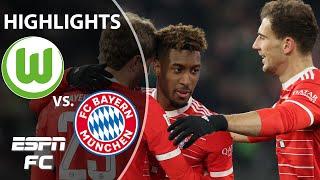  STUNNING GOAL  VfL Wolfsburg vs. Bayern Munich | Bundesliga Highlights | ESPN FC