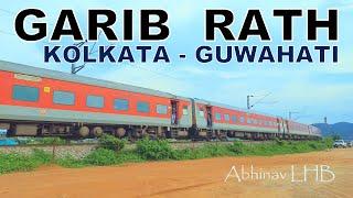 12517 Kolkata - Guwahati GARIB RATH EXPRESS || AC Economy 3E Coach LHB Garib Rath || SGUJ WDG4D EMD