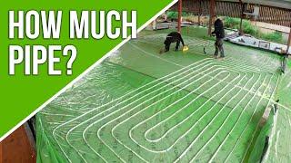 UNDERFLOOR HEATING  - Preparation and Layout